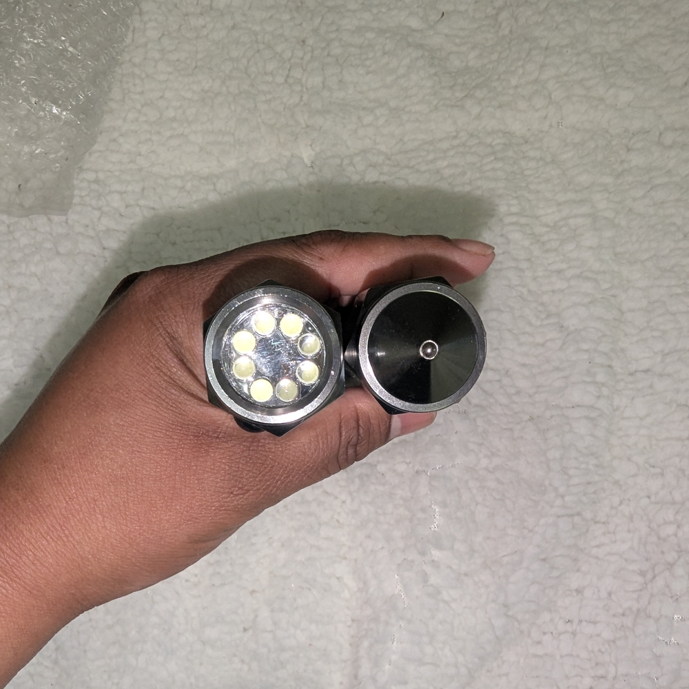 Silver Multi-Function Flashlight - Picture 4 of 8